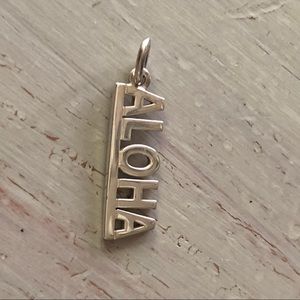 Aloha Charm Sterling Silver 